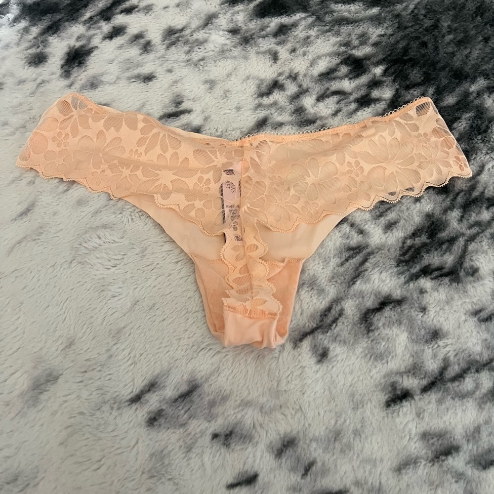 Nude lace Victoria’s Secret panty